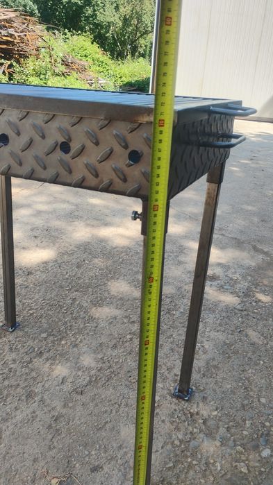 Gratar gradina 60x40x10x2.5 tabla striata 2.5 mm