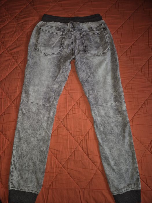 Ocazie Lot 3 perechi de pantaloni Blugi de firma 12-14 ani, Denim, Chapter Young, Terranova