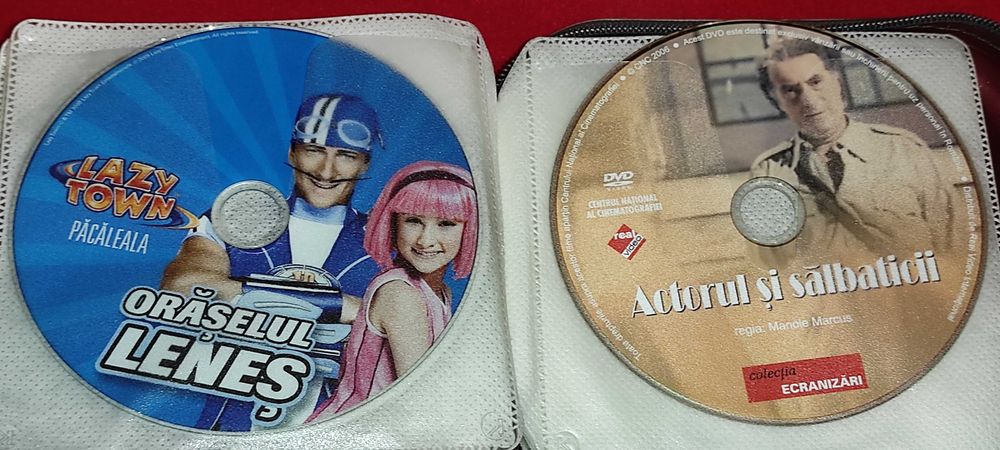 25 DVD. desene animate lb. romana impecabile