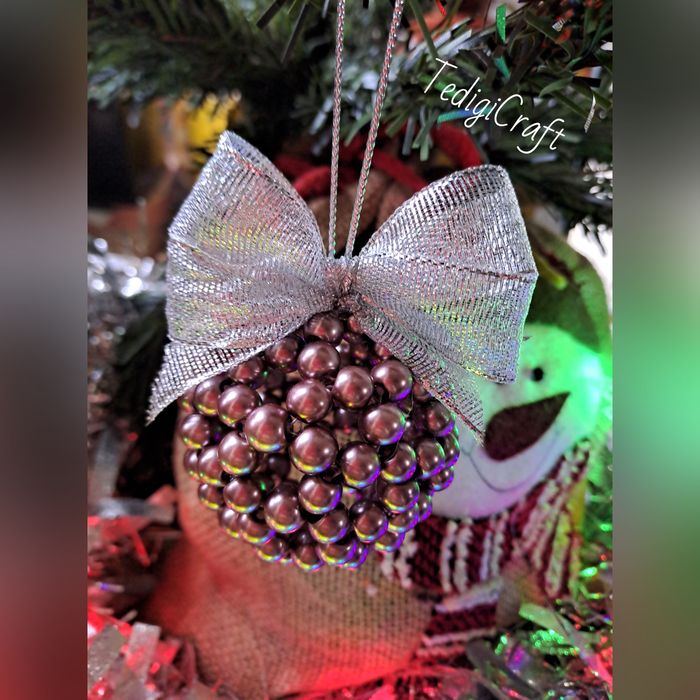 Играчки за елха от перли