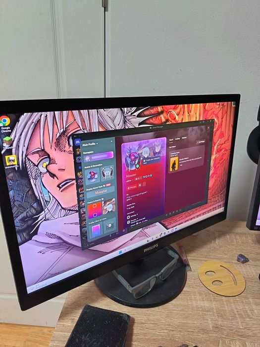 PC Gaming + 2 Monitoare ASUS 144Hz + Philips 60Hz