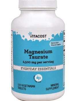 Magnesium Taurate Магния Таурат 2500мг 120 вегетариан табл США