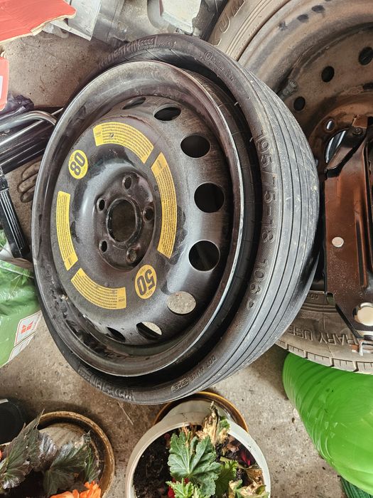 Резервна гума патерица зя Audi Q7 195/75/18