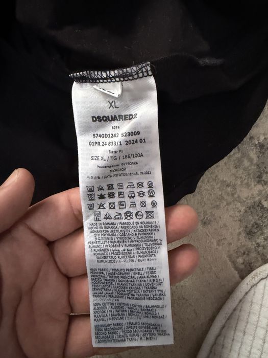 Tricou Dsquared 2 XL original