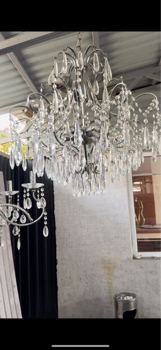 Продам люстру хрустальная