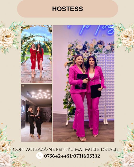 Servicii: Cabină Foto/Decor baloane/Cristelniță/Decor biserica/Hostess