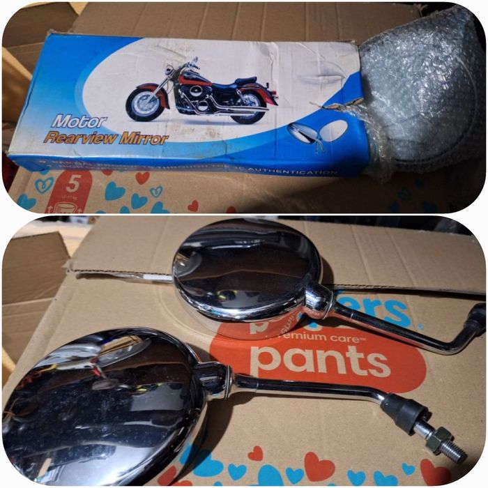 Oglinzi cromate pt Chopper