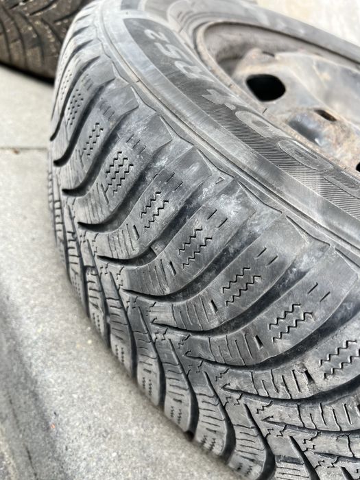 Roti VW 14” jante tabla, anvelope Hankook 165/70 R14