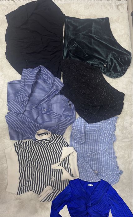 Блузи Guess, Mango, Zara