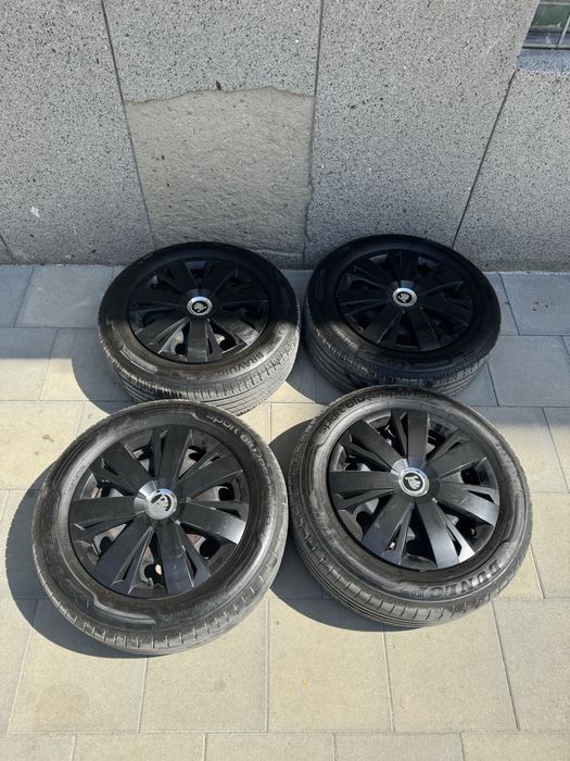 Оригинални железни джанти 16” 5x112 + гуми - Skoda / Seat / VW / Audi
