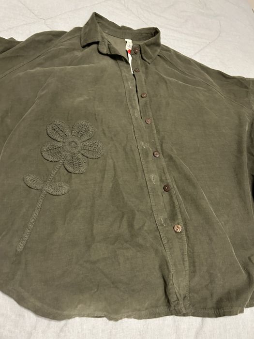 Рубашка микровельвет Италия