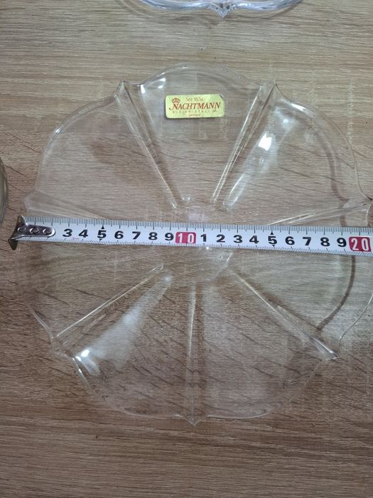Set cristal 4 farfurii/platouri nachtmann germany