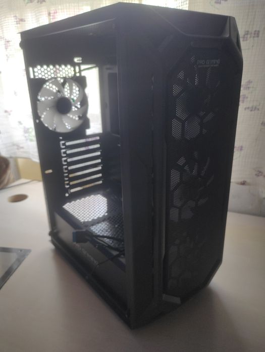 Carcasă Gaming ATX PRO GAMING + 4 Ventilatoare RGB + Telecomandă