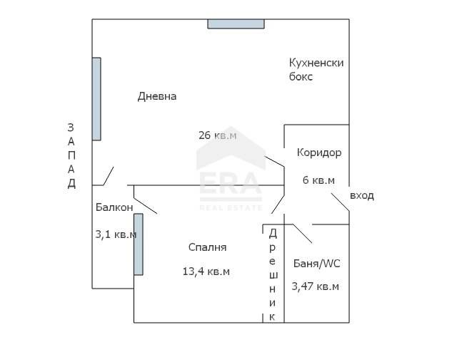 Продава се Двустаен апартамент в Варна, м-т Пчелина - 67 кв.м за 971 €/кв.м - Снимка #10