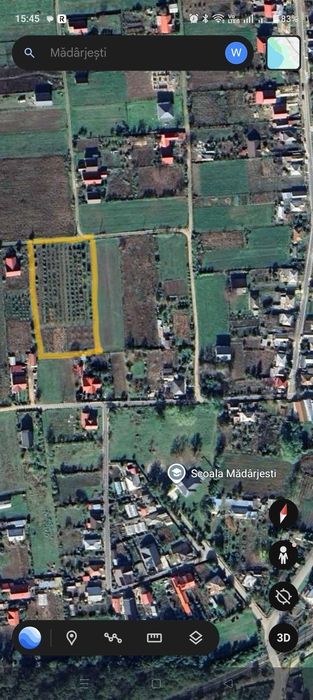 Teren de vanzare sat Madarjesti (com Baltati)