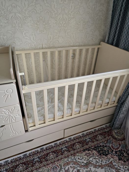 Кровать манеж трансформер