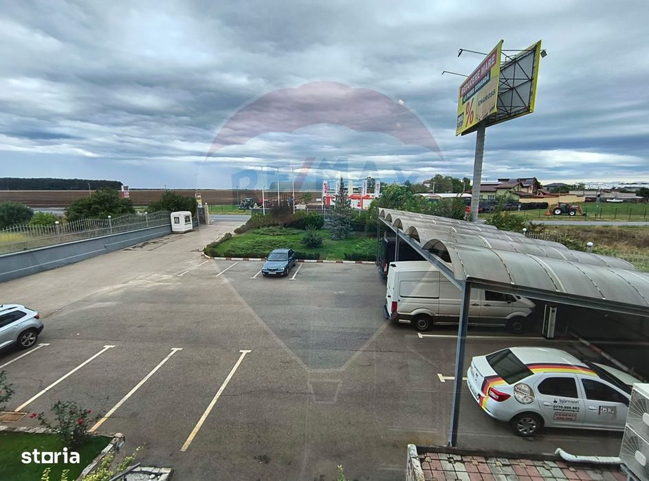 Spațiu industrial, hala, depozit logistic showroom si birouri premium