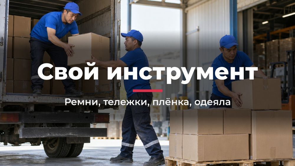 Грузчики в Шымкенте недорого
