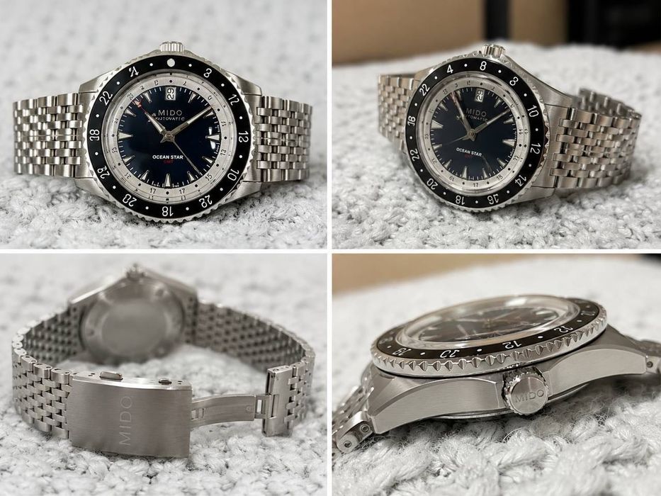 Vând ceas Mido Ocean Star GMT nepurtat, în garanție