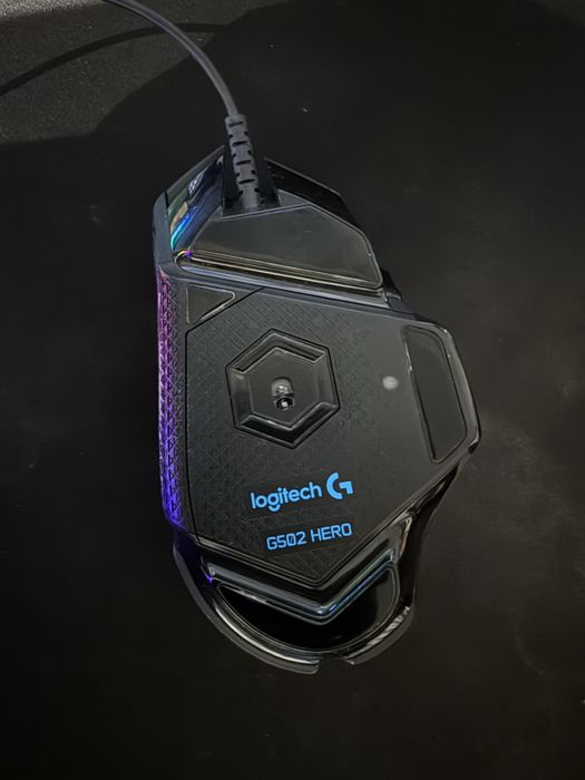 Mouse Gaming Logitech G502 HERO cu fir 16k DPI
