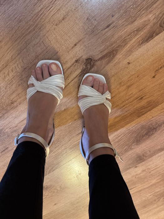 Sandale de mireasa albe 39