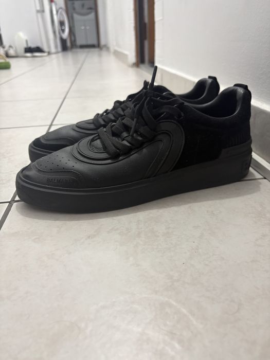 Balmain leather sneakers