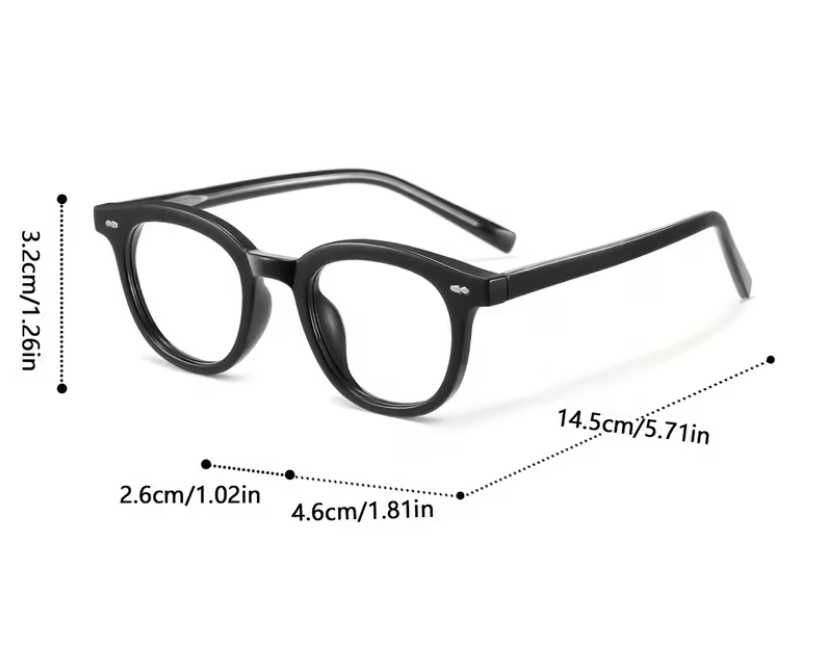 Rame ochelari Clasici - Rame negre simple