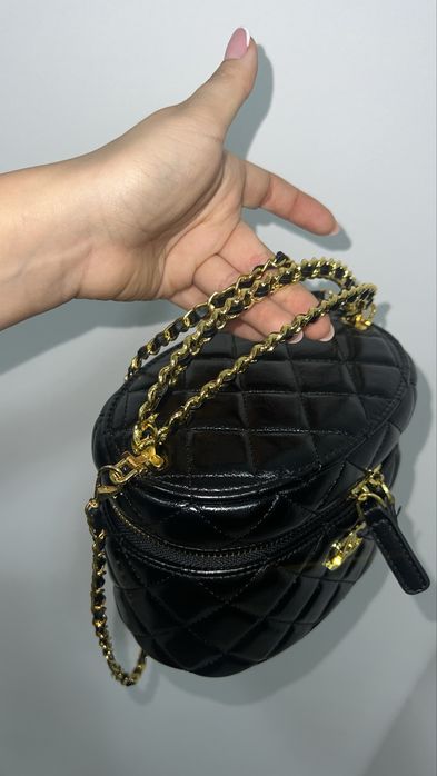 Винтидж шанел козметично куфарче дамска чанта