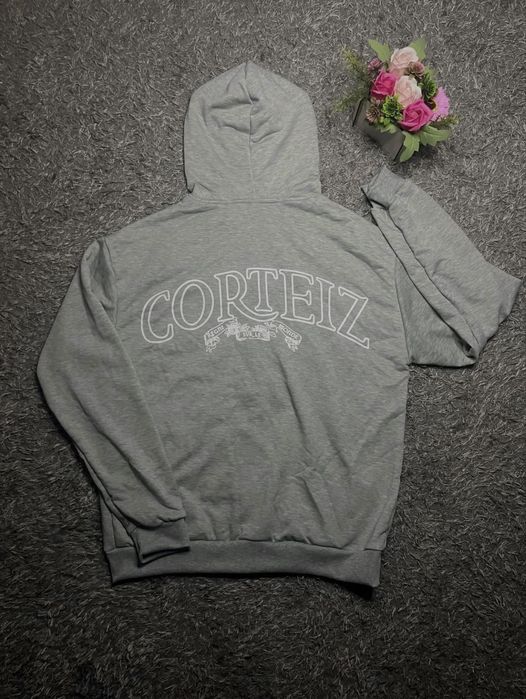 Corteiz grey tracksuit чисто нов Л