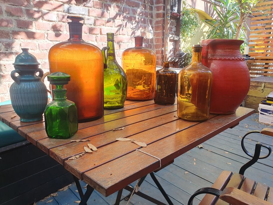 Sticle farmacie decor