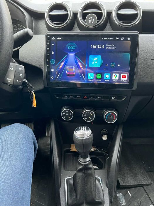 Navigatie android Dacia Duster 2 SIM DSP Camera CarPlay AndroidAuto
