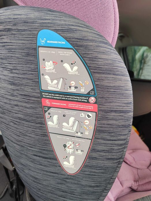 Scaun cu izofix pentru copil