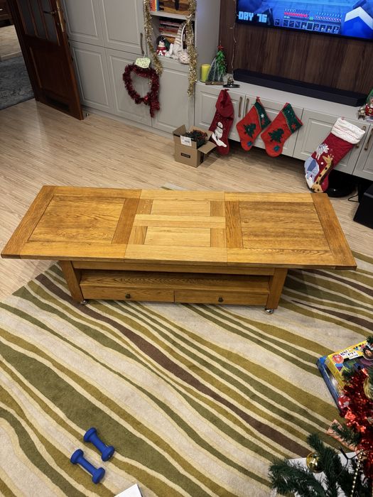 Masa de cafea din lemn masiv