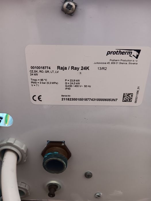 Centrala electrica 24kw Protherm