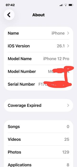 Iphone 12 pro 128 talik