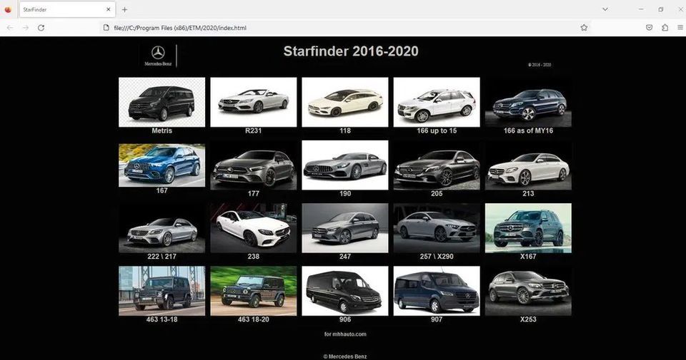 Soft diagnoza/tester Mercedes Xentry XDOS pentru MB Star C4,C5,C6