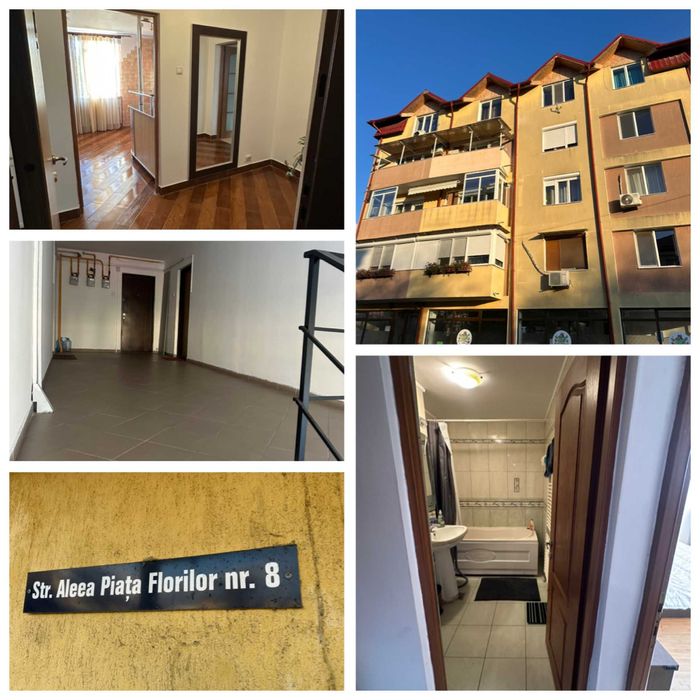 Apartament 2 camere decomandat 64 mp*mobilat+utilat in zona centrala!