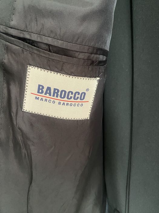 Оригинален Мъжки костюм Marko Borocco 54 черен цвят