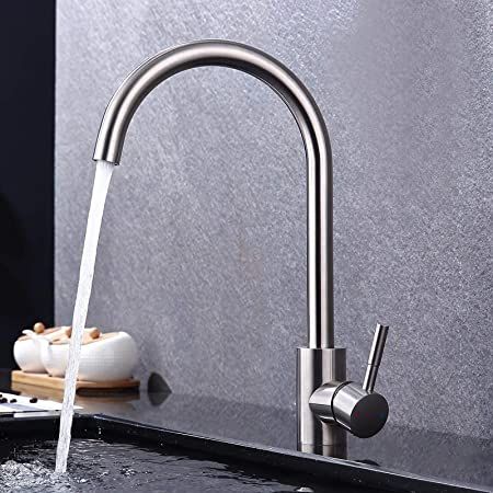 Месингов смесител за кухненска чешма