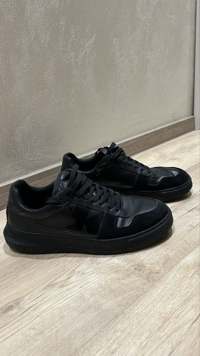 Кожени обувки Calvin Klein jeans