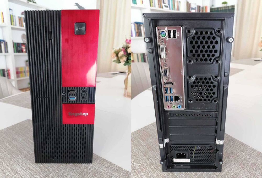 PC Gaming folosit Ryzen 5 2400G AMD Vega 11, 8gb ddr4, Segotep ssd hdd