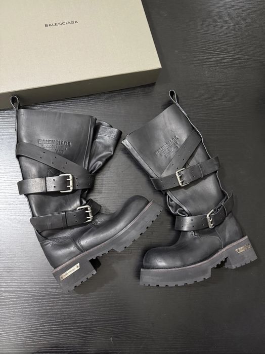 Ботуши естествена кожа Givenchy Vic matie balenciaga