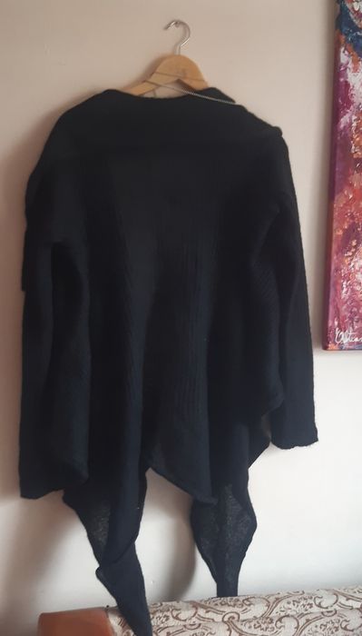 Cardigan asimetric mohair damă M