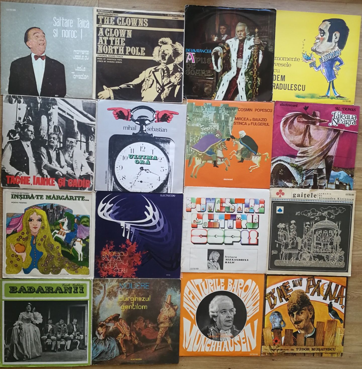 Vinil povesti Ion Creanga 1001 basme Petre Ispirescu Jules