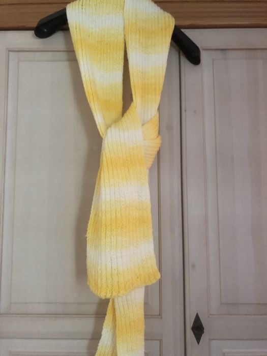 Шарф новый вязанный