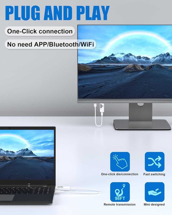 Transmitator si receptor HDMI fara fir