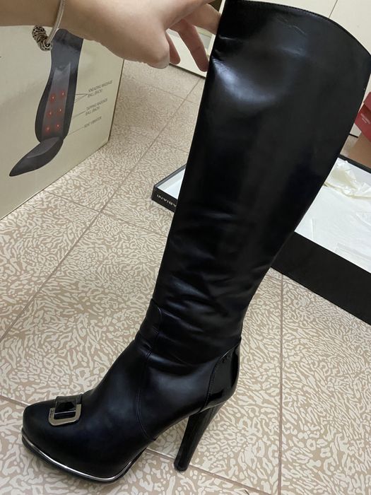 продам ботфорты на каблуке