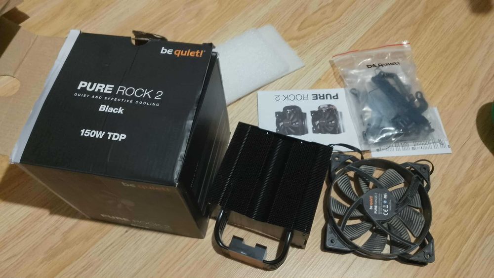 Въздушно охлаждане Be Quiet Pure Rock 2 Black - 120 mm