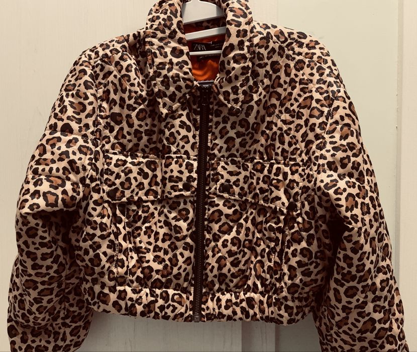 Леопардово преходно яке ZARA