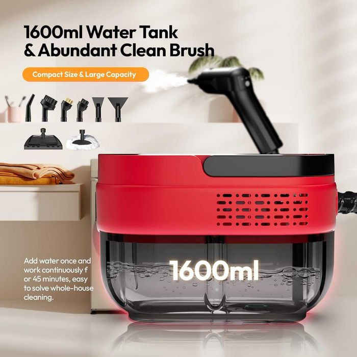 Парочистачка TwoOases Steam Cleaner 3 бара,Гаранция